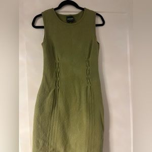 Geiger Green vintage knit dress